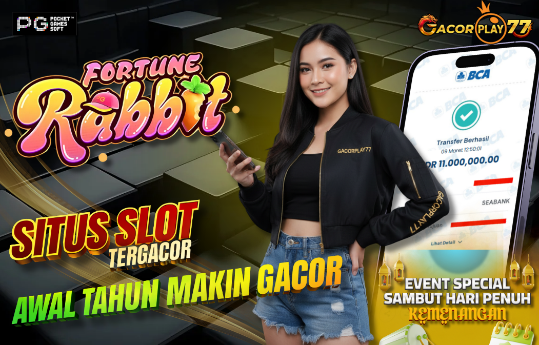 Selamat kepada user id : ku***12 Wede Rp 11.000.000 di Game FORTUNE RABBIT PG SOFT Cair Gk Sampe 1 Menit! Menang Mudah di Gacorplay77